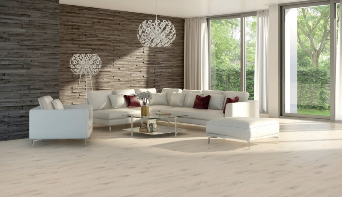 Parquet planks JEANS COLLECTION 1R IVORY & CREAM
