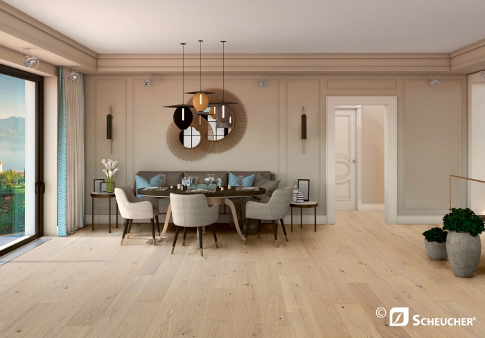 Parketplanken WOODFLOR Eiken NEBLA