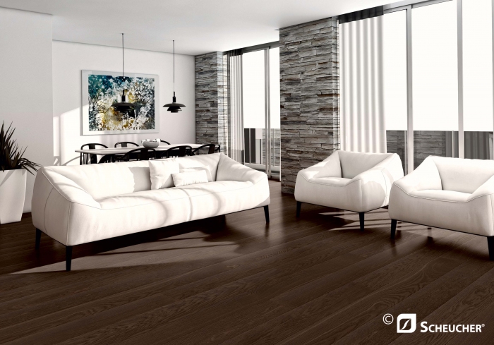Parketplanken WOODFLOR Eiken Gerookt Natura